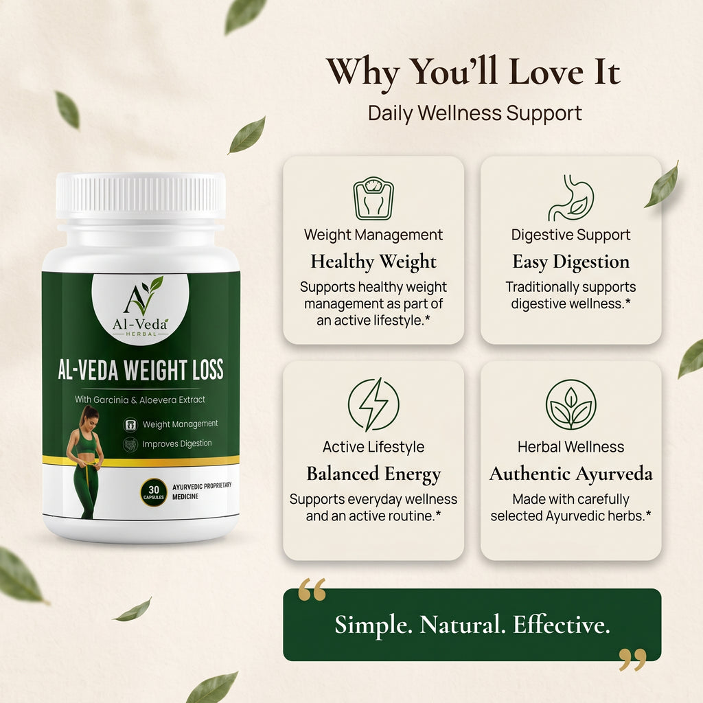 Al-Veda Weight Loss Capsules