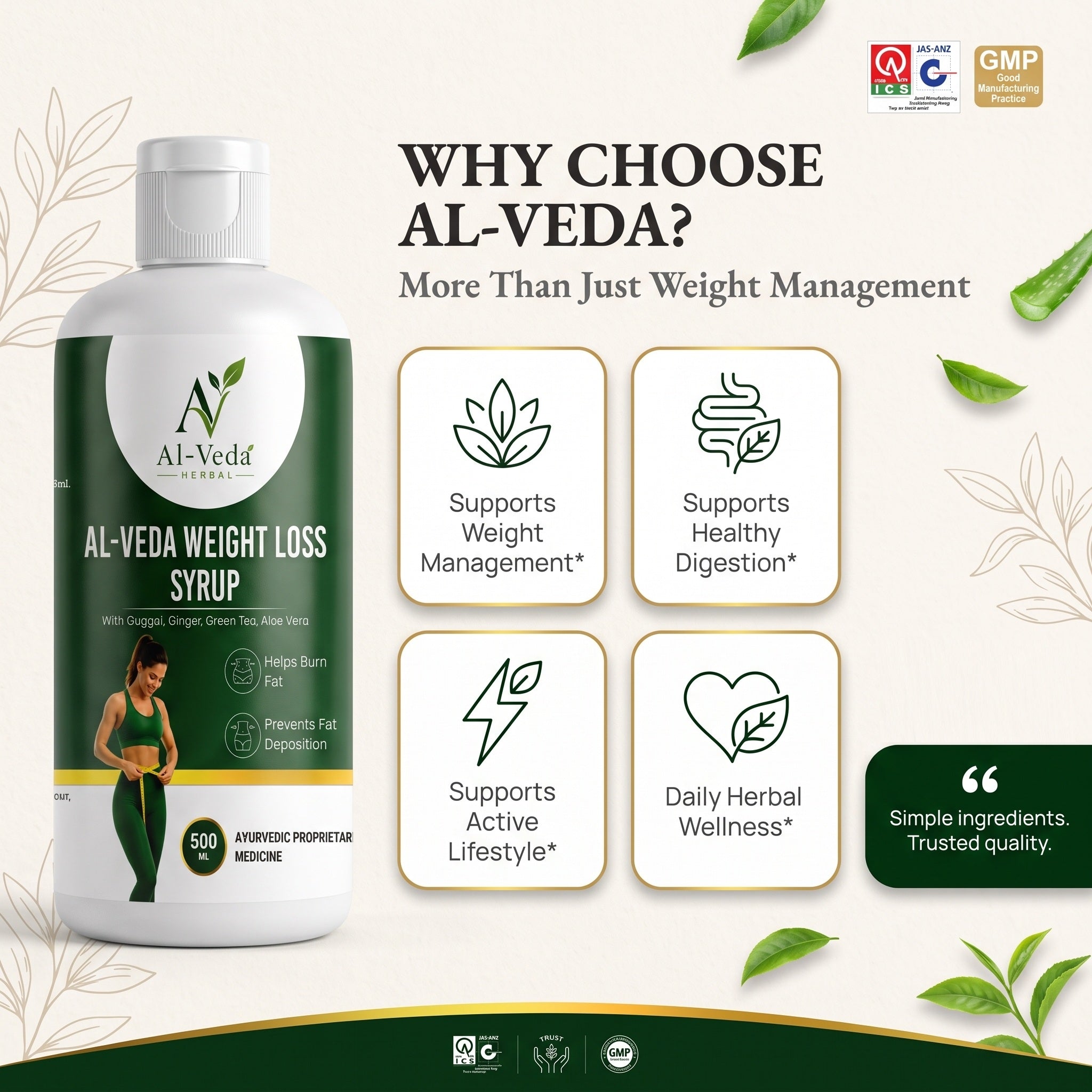 Al-Veda Weight Loss Syrup