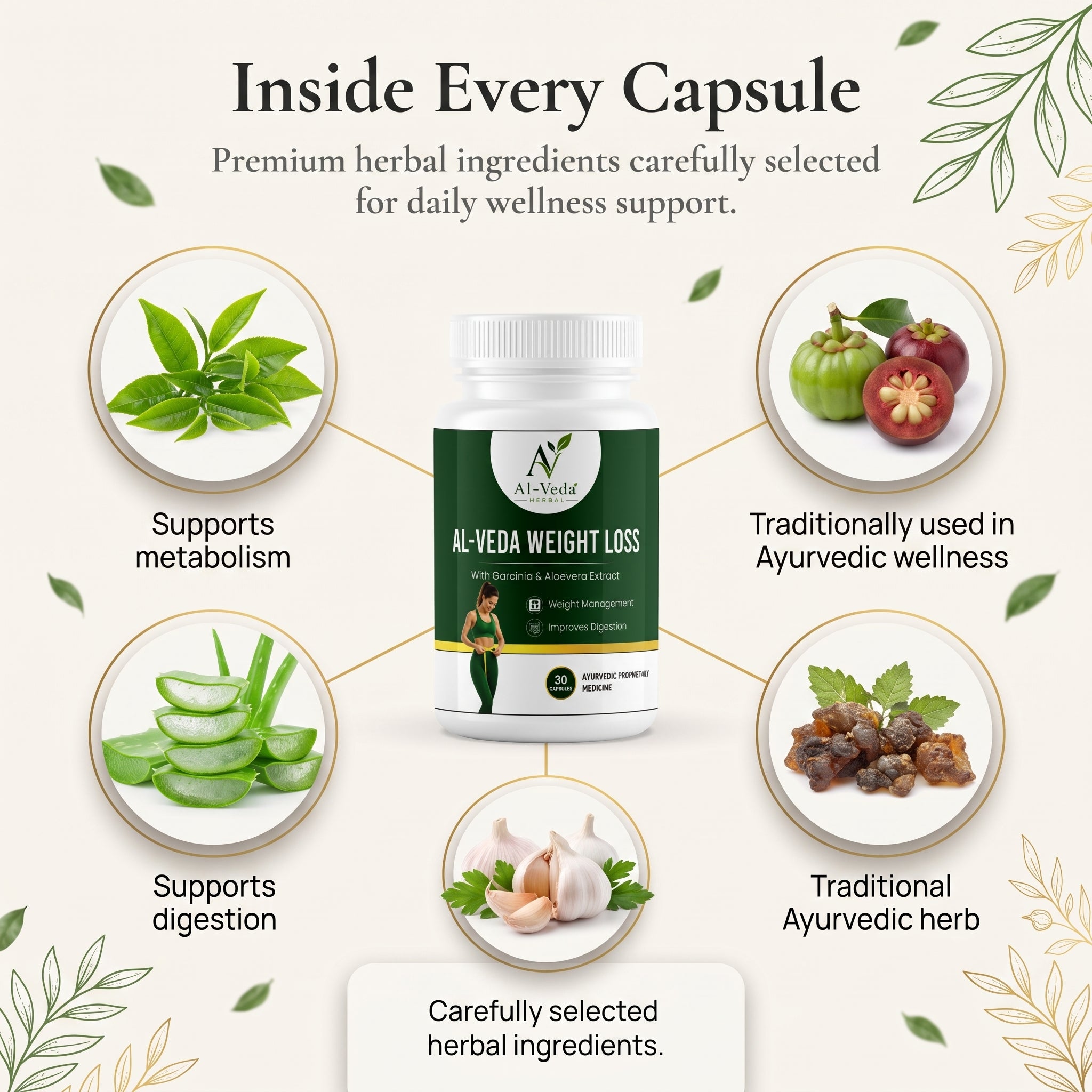 Al-Veda Weight Loss Capsules