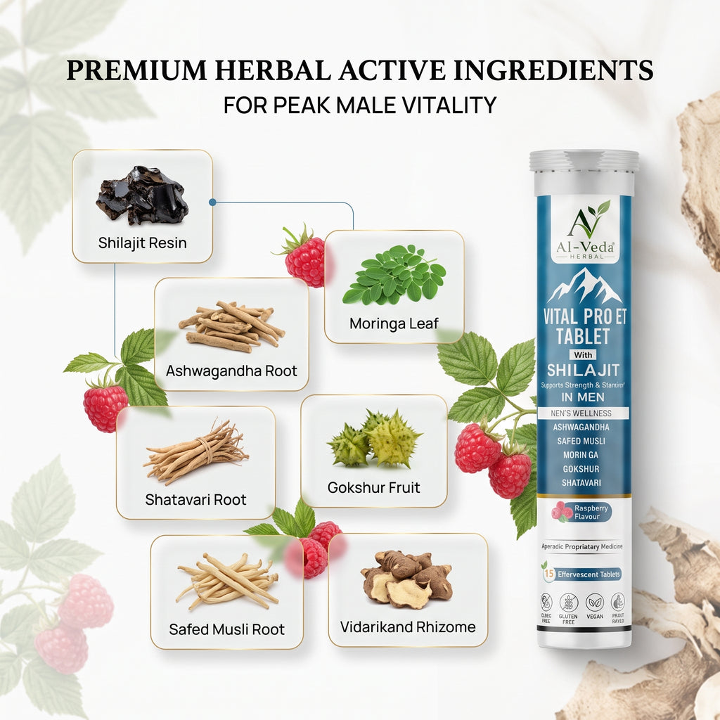 Herbal Vital Pro ET Shilajit Tablets