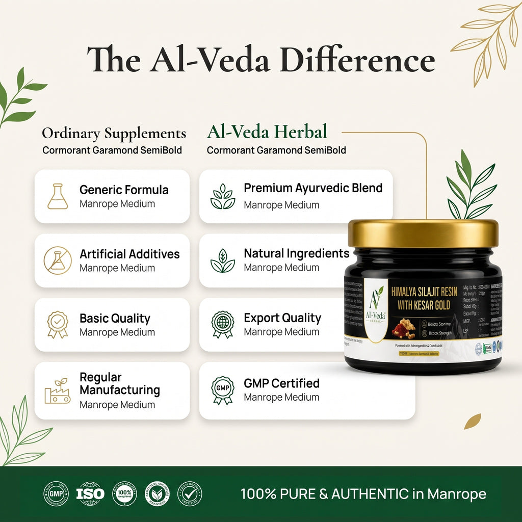 Herbal Shilajit Resin with Kesar Gold
