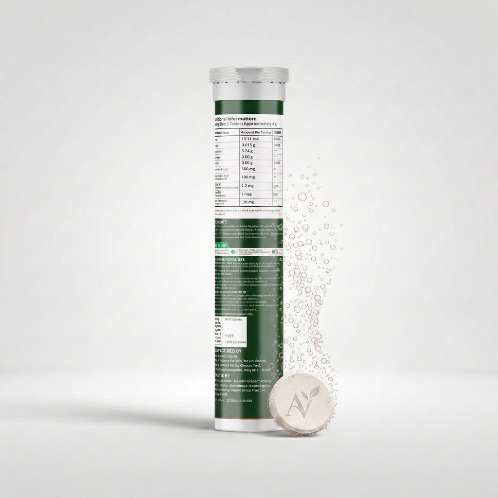 Al-Veda Wellness Apple Cider Vinegar Effervescent Tablets