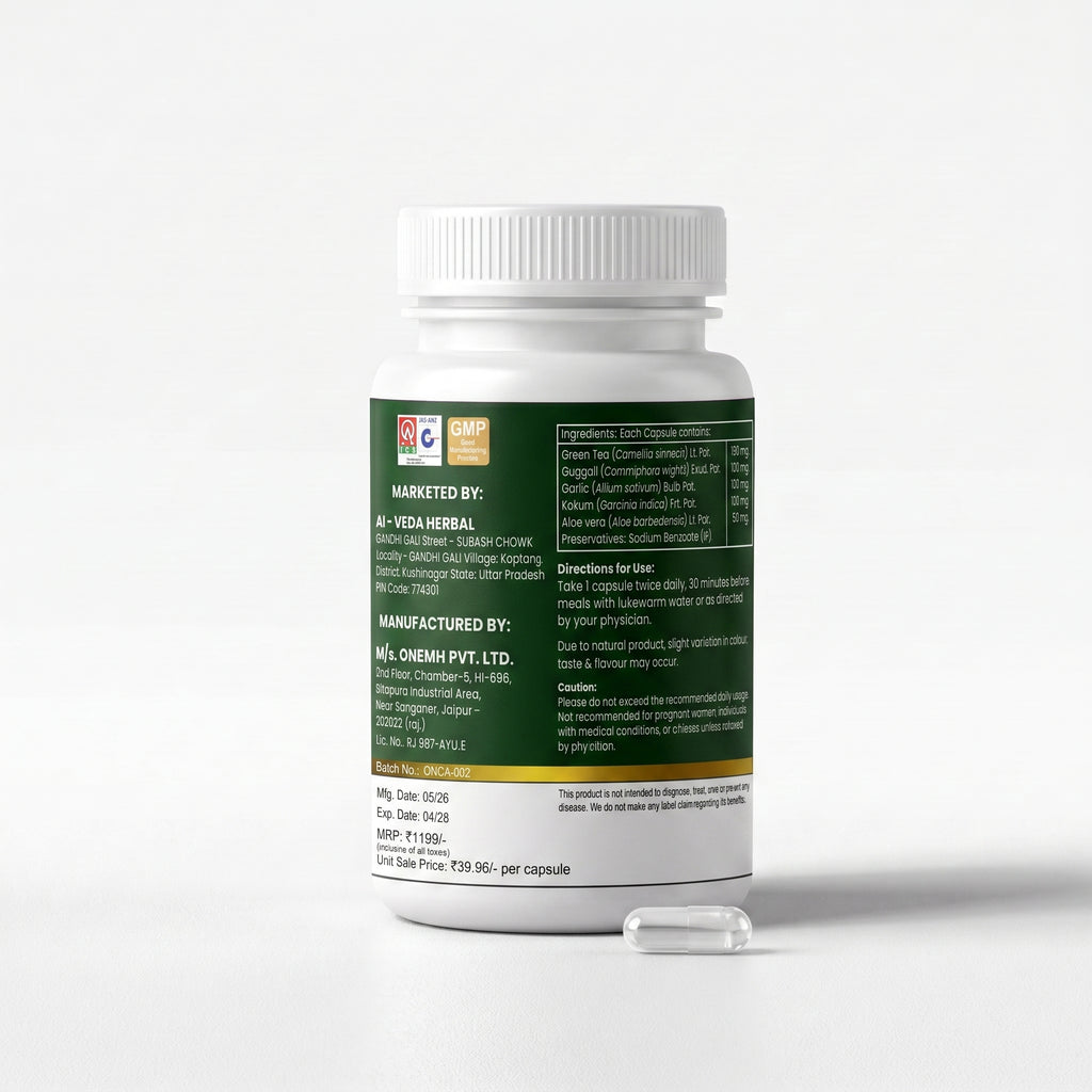 Al-Veda Weight Loss Capsules
